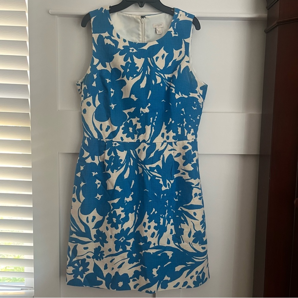 J. Crew (8) Floral Shift Dress